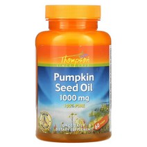 톰슨 호박씨오일 펌킨씨드 1000mg 60정, 60정 X 1통, 1개