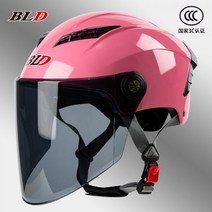 BLD 베일리 3C 인증 여름 여성 남성 자외선 차단 사계절 헬멧 배달 오토바이 스쿠터 바이크 라이딩 헬멧, G