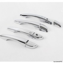 MUT780967코나 도어 캐치 몰딩 크롬 자동차 문 손잡이 커버, 단품