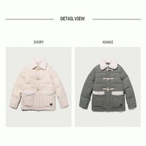 [엔터식스]후아유 후아유 여성 덤블카라 더플 숏푸퍼 / WHJPC4V35UWHJPC4V35U