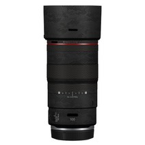 RF100 F2.8 매크로 렌즈 데칼 스킨 랩 커버 캐논 RF100mm F2.8 L 매크로 IS USM 렌즈 프리미엄 코트 스티커 3M 스킨, Mamba Black