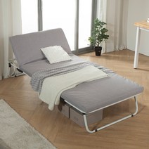 1인용 좁은방 공간활용 폴딩 베드 휴대용 접이식 간이 침대, 접이식 폴딩베드, 선택안함