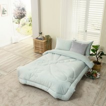 양면극세사 이불 세트 캐주얼 느낌 퀼팅