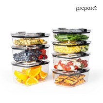 (프리파라) 트라이탄 밀폐용기 세트 17종