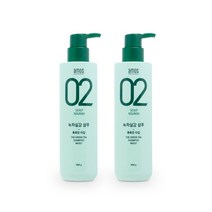 아모스 프로페셔널 녹차실감 샴푸 중건성 500g 촉촉한타입, 2개