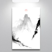 it507-고요한자연수묵화_중형노프레임, 3타입