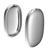에어팟 맥스 커버 이어폰 소프트 전기 도금 매트 T 쉘 헤드셋 솔리드 컬러 Airpods Max 호환, CHINA, 01 Matte Silver