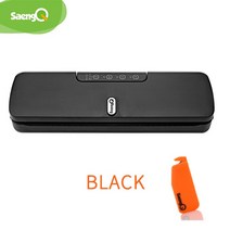 제빵 SaengQ-자동 식품 진공 포장기 10 장 포함 가정용 상업용, 01 black_01 220V-EU