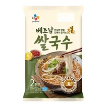 CJ 베트남 쌀국수 2인분 가족 부모님 직장인 주말 점심 저녁 홈파티 홈캉스 혼밥 간편식 식사대용 해장 국물 375g, 11개