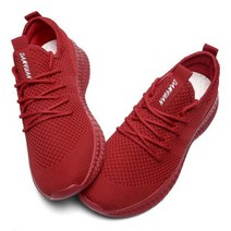 탕파기 남성 운동화 레이스 업 가볍고 편안한 통기성 Tenis Masculino Zapatillas Hombre, 05 빨간_01 40