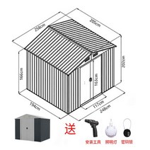 노감성 조립식 창고 야외창고 컨테이너 농막 콤비 보관함 플라스틱 H QE0SA, N.헤링본 상판 2×2.5 (직접 설치)
