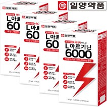일양약품 프리미엄 엘 6000 L 아르기닌, 15포, 4박스