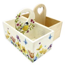 하트 손잡이 수납함 반제품 M-02-114