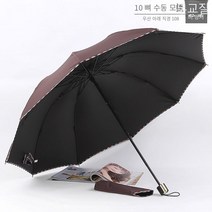 COSYEVNO 방풍 강화 3단 접이식 우산