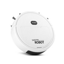 스마트 로봇 3 in 1 무선 로봇 진공 청소기 드라이 웻 클리닝 기계 지능형 진공, 2-하얀