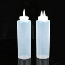 케찹통 소스통 용기 양념병 드레싱 시럽통 400ml(1), 3구 대 400ml