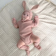 앤드마켓 토끼띠 신생아 친구 출산선물 토끼 바디슈트