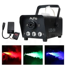 포그머신 헤이저 스모그 머신휴대용 400W 안개 연기 기계 및 RGB LED 조명 소독 무대 디스코 DJ 홈 파티 쇼, 02 230V_02 미국 플러그
