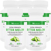 [미국빠른직구] 마이라이프 내추럴스 비터 멜론 여주 400 mg 60정 5병