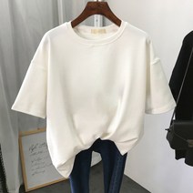 박시반팔티 순면 코튼 현물 발 2020 여름옷 5603 공식사진 유행 패턴 플라워 프린팅 티셔츠상의 179531954