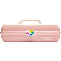 Caboodles On-The-Go Girl - 슈팅 스타 | 화장품 정리함 메이크업 및 액세서리 케이스 딥 핑크 스파클 114620 가성비, Millennial Pink
