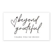 생일축하카드 팝업카드 메세지 세트100장 세트Thank You Cards 비즈니스 용품 주, 25 Q25