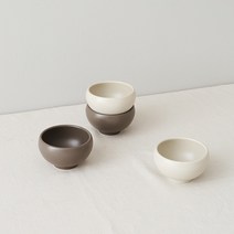 메이 무광 밥그릇 스프볼 무광 그릇, 코코아, 1개