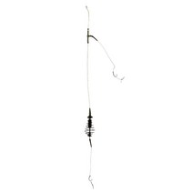 shangren 잉어 피더 낚시 태클 후크, 1개