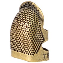 봉제 골라 레트로 재봉틀 손가락 보호자 방패 보호자 손가락 골무 핀 바늘 파트너 타기 봉제 봉제 도구, M, 청동