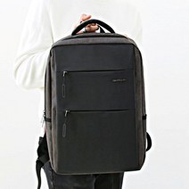 [DSM] 앞지퍼투포켓 사각 데일리가방 남자백팩 노트북수납