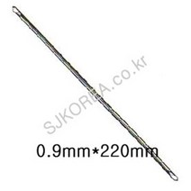 0.9x220mm 무릎 골절부 고정 치료 케이와이어 작업기구 만능수리 교체부자재 보수용품 보강도구