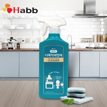 하비비 다목적세정제 본품 750ml 기름때 찌뜬때 주방 욕실 청소, 단일속성