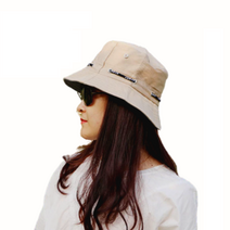 홈켄 사계절 남녀 공용 버킷햇 벙거지 등산 낚시 캠핑 모자, 베이지