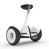 세그웨이 Ninebot S 스마트 셀프 밸런싱 전기 스쿠터 듀얼 400W 모터 최대 13.7 마일 범위, 나인봇 S  화이트