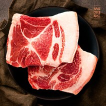 [보섭이네푸드]다온미트 오늘은돼지 듀록미박목살(숯불용) 500g, 단품