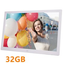 디지털액자 포토키오스크 키오스크제작 DID시스템 키오스크매장32GB 15 인치 스크린 LED 백라이트 HD 1280*, 02 White 32GB_03 영국 플러그