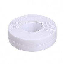 시트지 현관 베란다 인테리어 포인트 타일 pvc self adhesive 실란트 테이프, 하얀, 2.2cmx3.2m