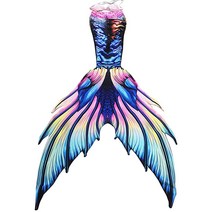 LovelyMermaid 멋진 인어 꼬리 성인 여성용 남성용 인어 꼬리 플리퍼 .. 정품보장
