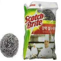 3M 5개입 철수세미 쇠수세미 올스텐 스테인레스 스카치브라이트 설거지, 기본, 기본
