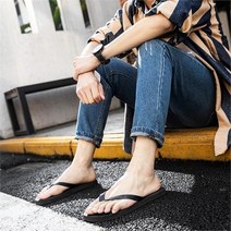 남자 쪼리 바닷가 계곡 데일리 집 슬리퍼