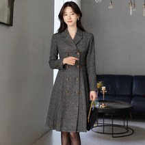 시크라인 모데드 체크 원피스 CLMD-O-36