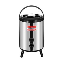 케이터링 디스펜서 보온보냉커피 커피차통 파티플래너 출장뷔페박스 홈파티음식 음료통, 16L 블랙