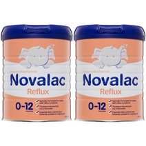 노발락 AR 리플럭스 1단계 분유 Novalac AR Reflux Formula 800g 2통