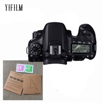 캐논 EOS R R5 77D 9000D 70D 80D 90D 6D 5D III IV 5DS Mark II 7D 760D 용 LCD 패널 보호 화면 보호기 2 피스, 5D Mark IV