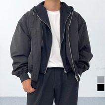 남자 후드 항공 점퍼 오버핏 MA1 공항 점퍼