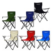 접이식 팔걸이 의자 특대 캠핑 체어 캠핑준비물리스트, 쿠팡 레드