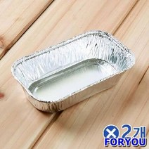 ForU7220 소형 파운드케이크 은박틀 케익도구 100개 제과제빵도구 케이크만들기, 상세페이지 참조