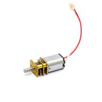 민코타미니 10mm x N20 풀 메탈 기어 박스 감속 모터 DC 5V 6V 9V 12V 80RPM 스마트 카 로봇용 저속 대형, 한개옵션0