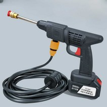 고압세차건 충전식 무선 고압세척기 분사기 세차기 1세트, 21V Supreme 모델 배터리 수명 50분