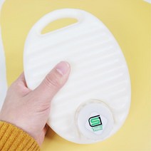 보들보들 촉감 재사용 보온 물주머니 생리통핫팩 유단포 온수팩, 1개